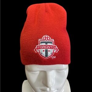 New Red Toronto FC Soccer Toque Beanie